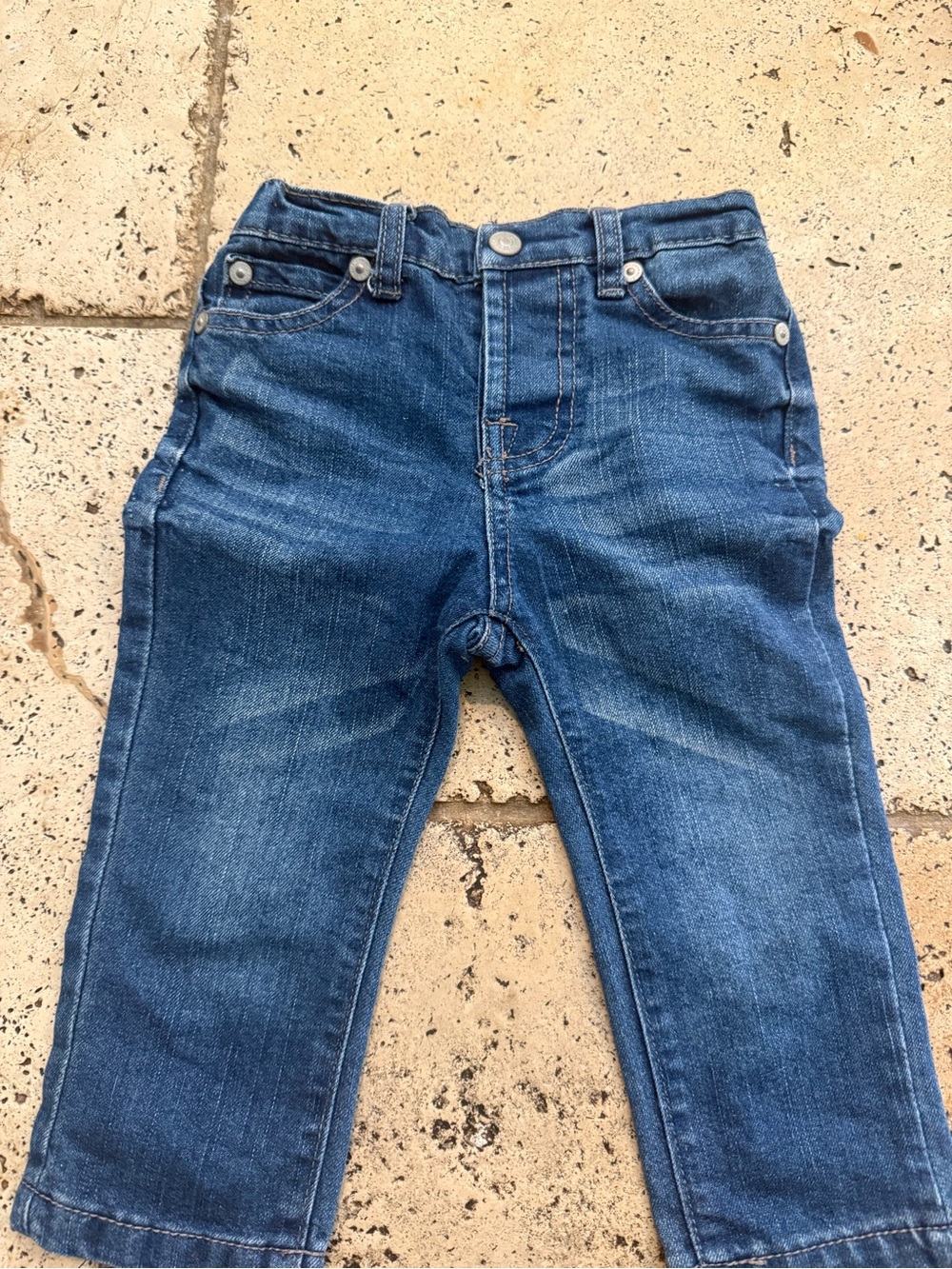Seven7 toddler girl Straight Leg Blue Denim Jeans